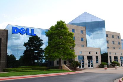Exterior of Dell building in Round Rock, Texas
